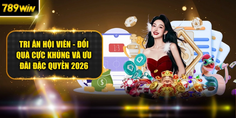 Tri Ân Hội Viên - Đổi Quà Cực Khủng Và Ưu Đãi Đặc Quyền 2026
